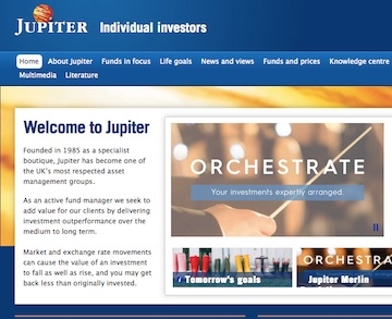 Jupiter's website
