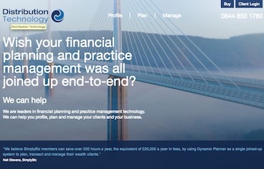 Distribution Technology website
