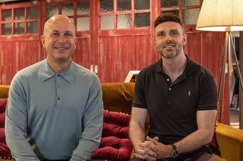 L-R: Stephen Jones and Michael Smith